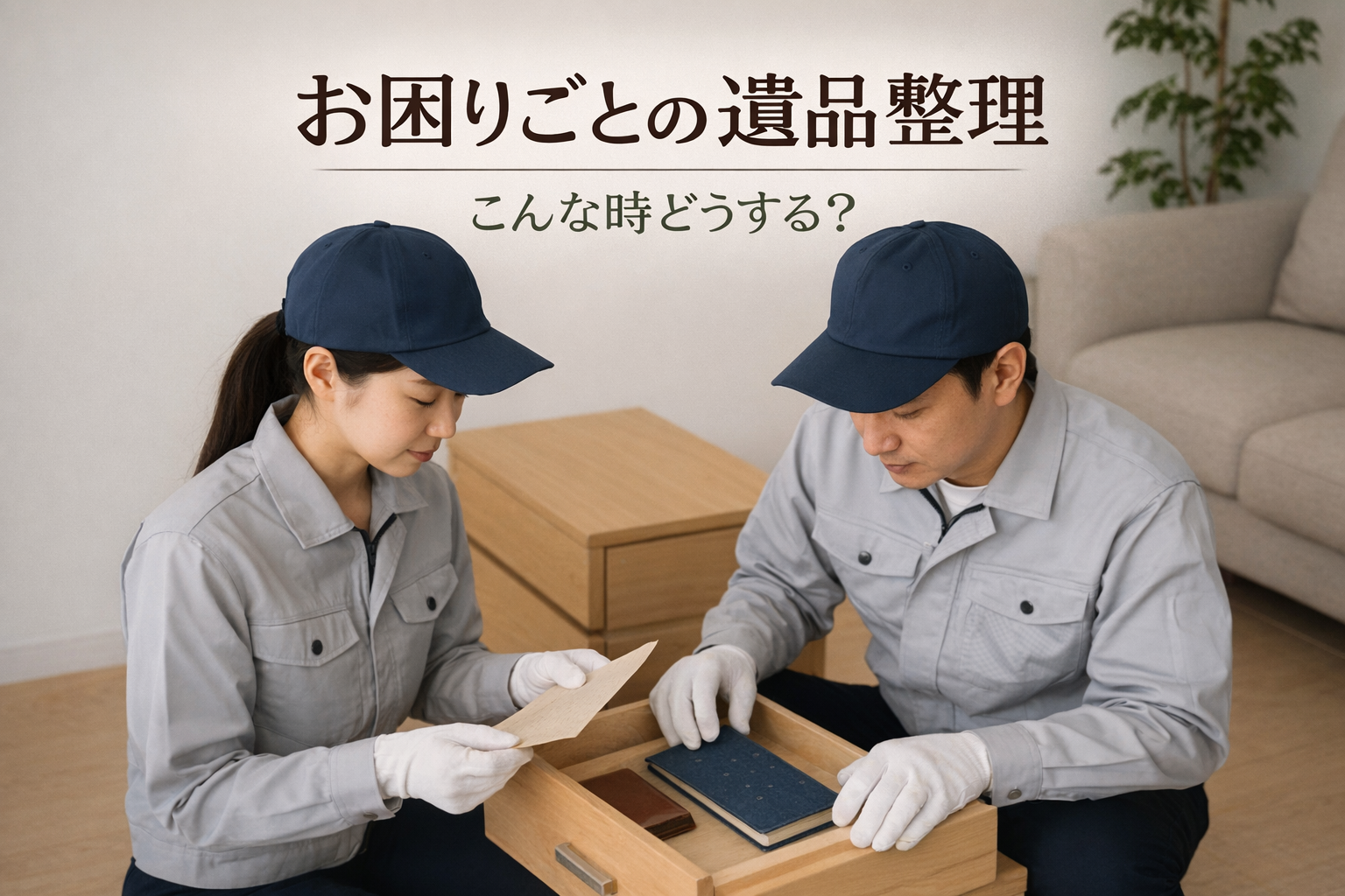 お困りごとの遺品整理｜こんな時どうする？Q&A特集｜遺品整理サポート 